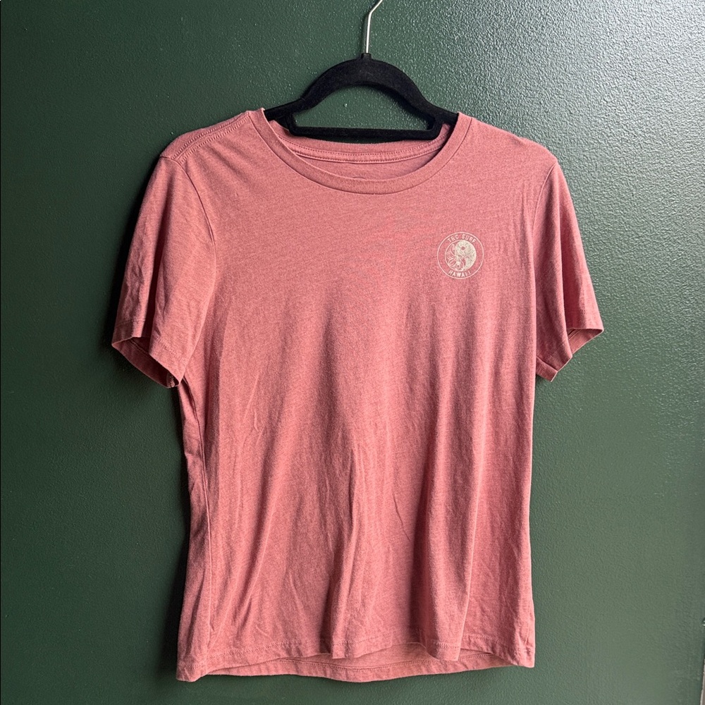 T&C Surf Company Dusty Rose Short Sleeve Tee